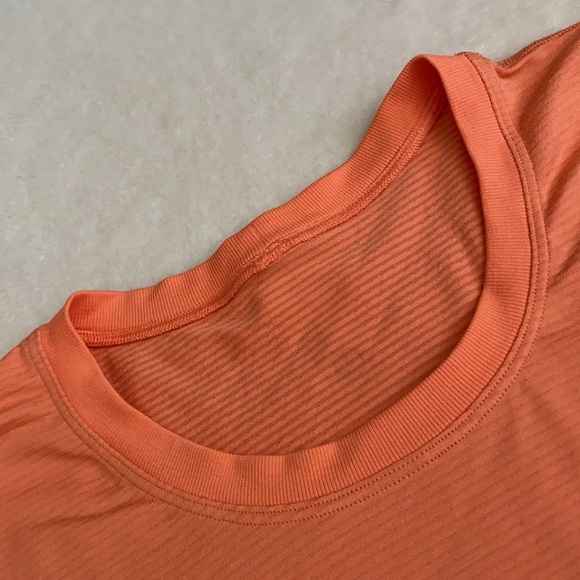 Lululemon | 2023 Swiftly Relaxed LS Seamless Shirt Sunny Coral W3FUPS (12) - Picture 6 of 15